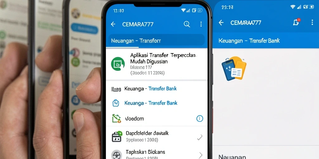 Screenshot utama CEMARA777 menampilkan antarmuka pengguna yang sederhana dan fungsional.