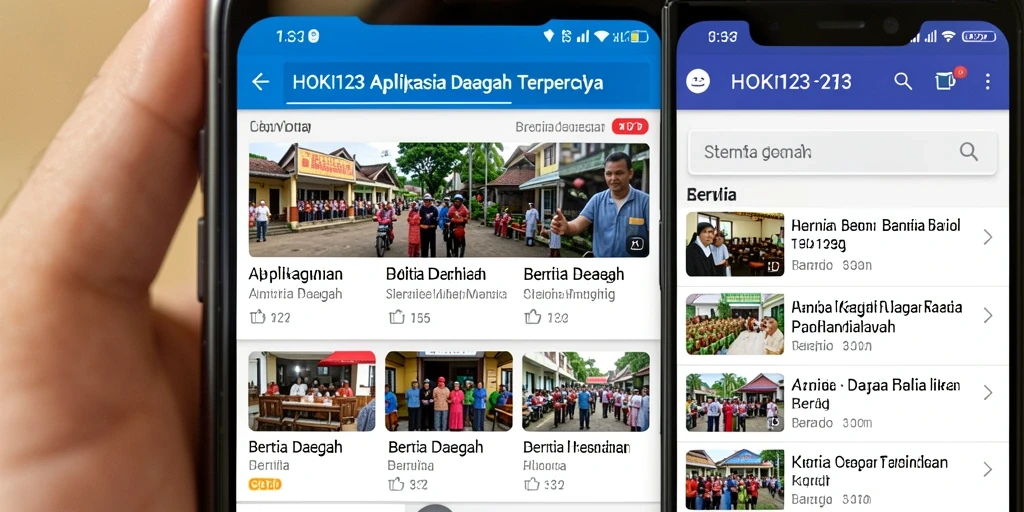 Tampilan antarmuka aplikasi HOKI123 yang user-friendly.