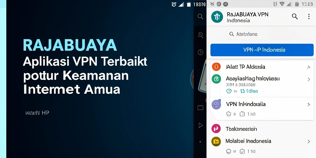 Antarmuka utama RAJABUAYA yang sederhana dan efektif untuk pengguna.