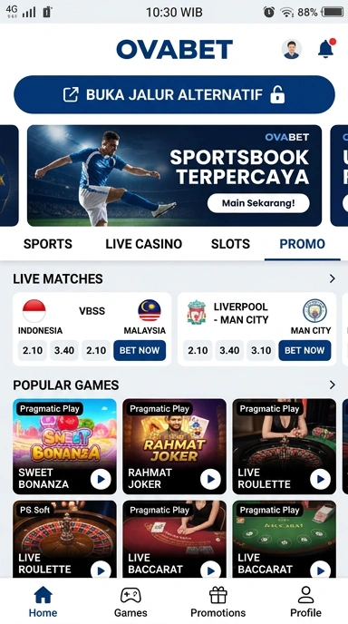 Link Alternatif Ovabet untuk Pengguna Android