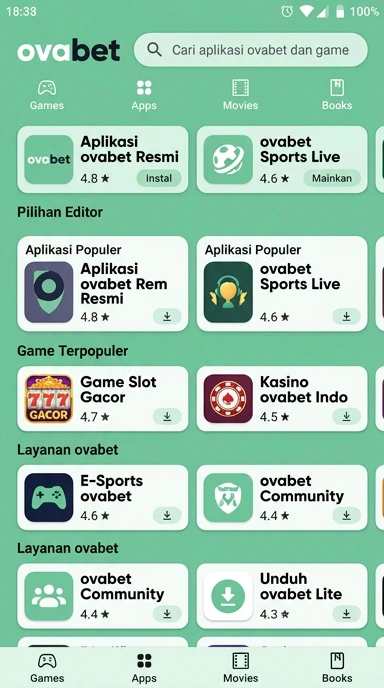 Ovabet - Halaman Indeks Aplikasi Populer dan Kanal Uji di Indonesia